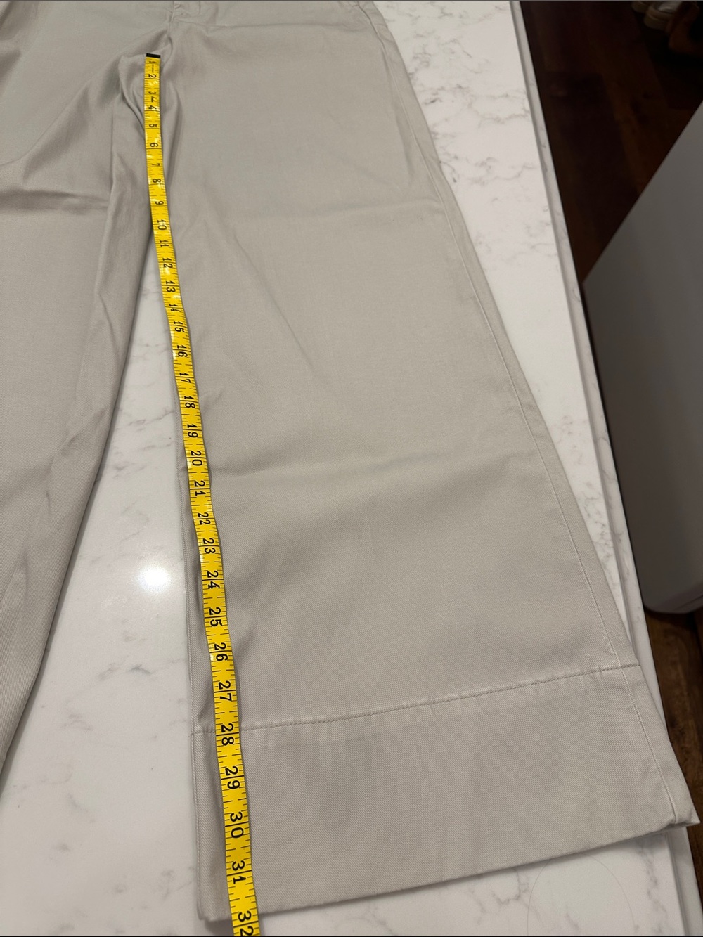 Spanx Supersmooth Wide-Leg Women’s Pants in Light Beige - Picture 8 of 8